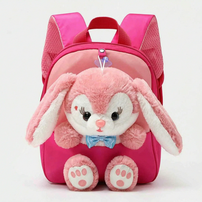 Sac à dos scolaire avec peluche amovible | Enfants | Couleurs