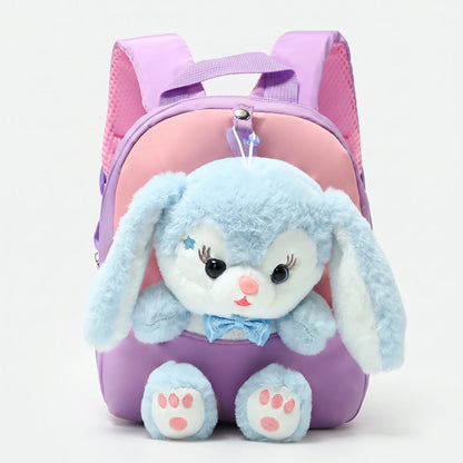Sac à dos scolaire avec peluche amovible | Enfants | Couleurs
