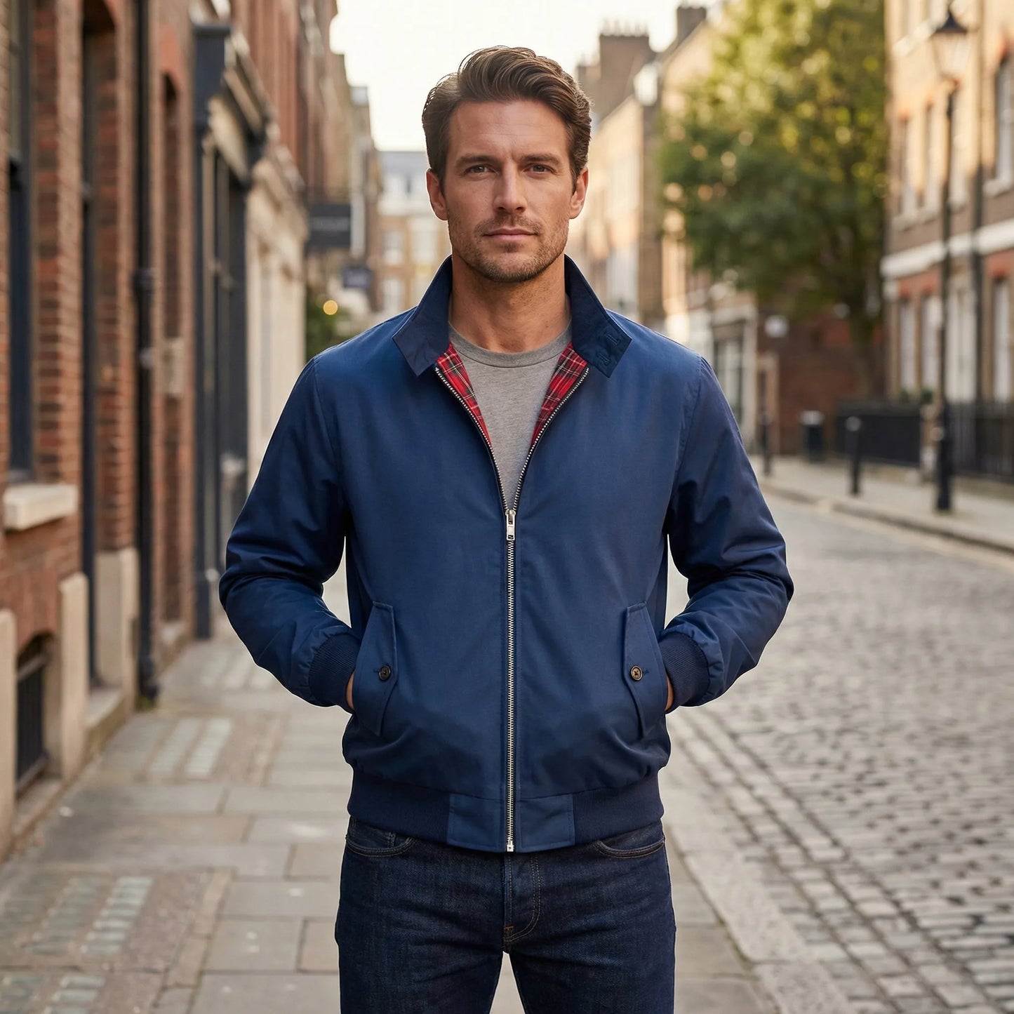 Veste de Transition Homme | Style Britannique Classique