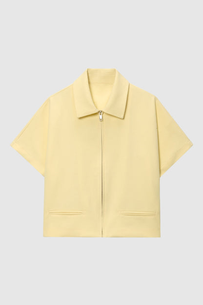 Veste Courte Femme | Fermeture Éclair, Coupe Ajustée | Casual Chic