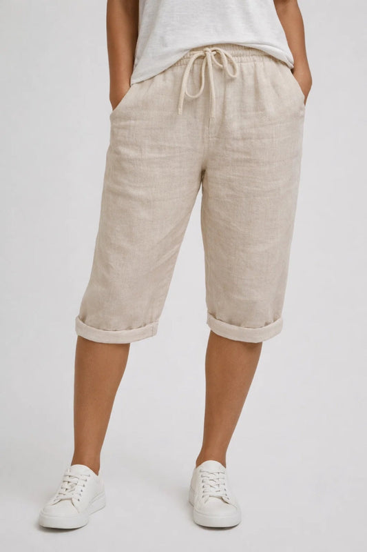 Short femme | Taille large, Taille élastique | Été