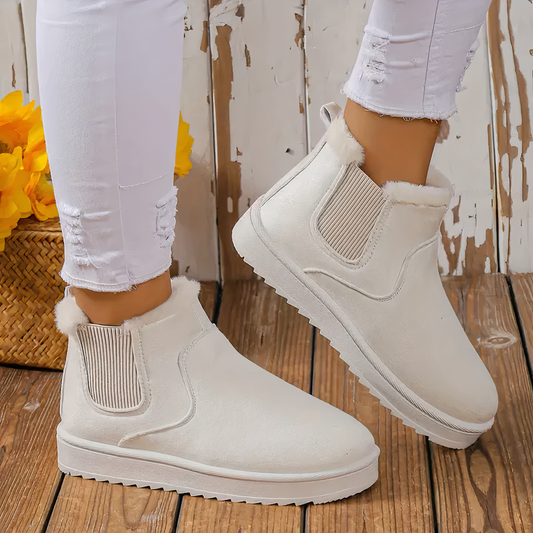 Bottes d'hiver chaudes Lucille - Confort et style-Chaussures-PARIS FEMME