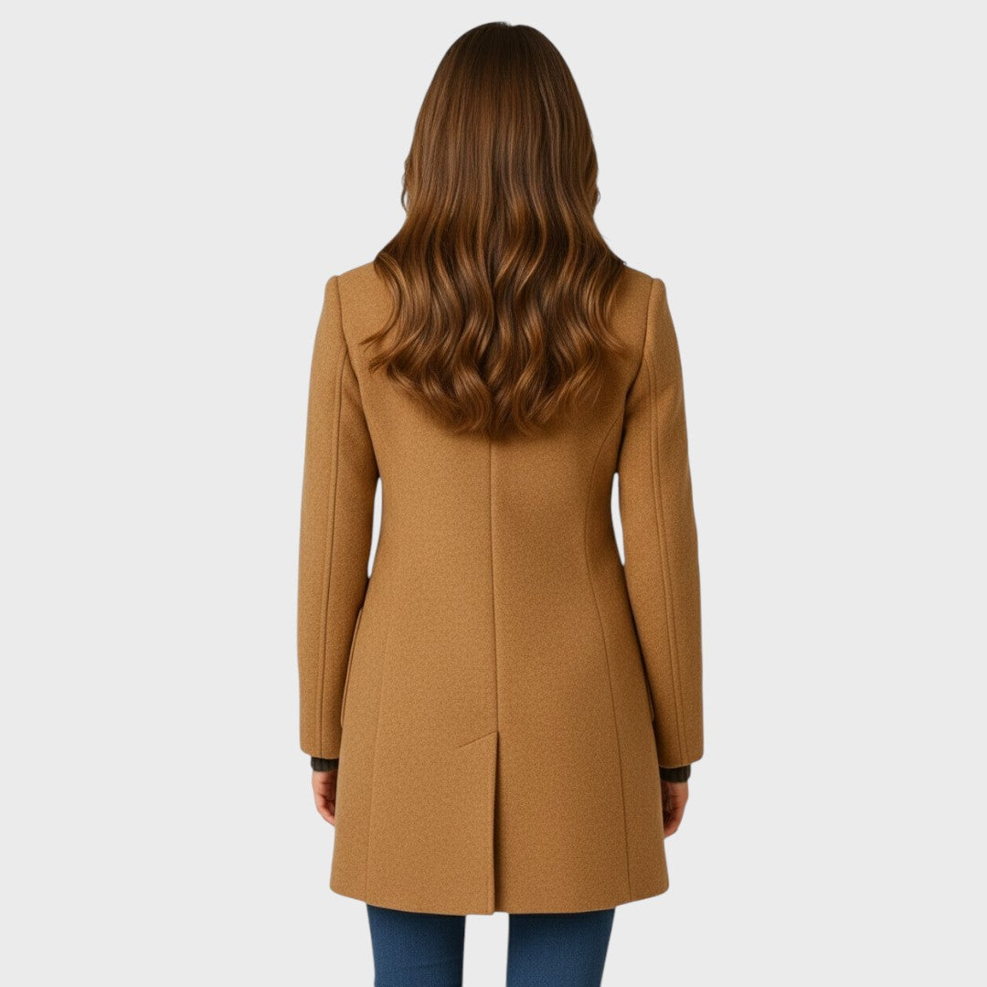 Manteau femme | Coupe cintrée, boutonné | Élégant