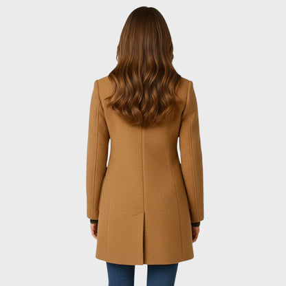 Manteau femme | Coupe cintrée, boutonné | Élégant