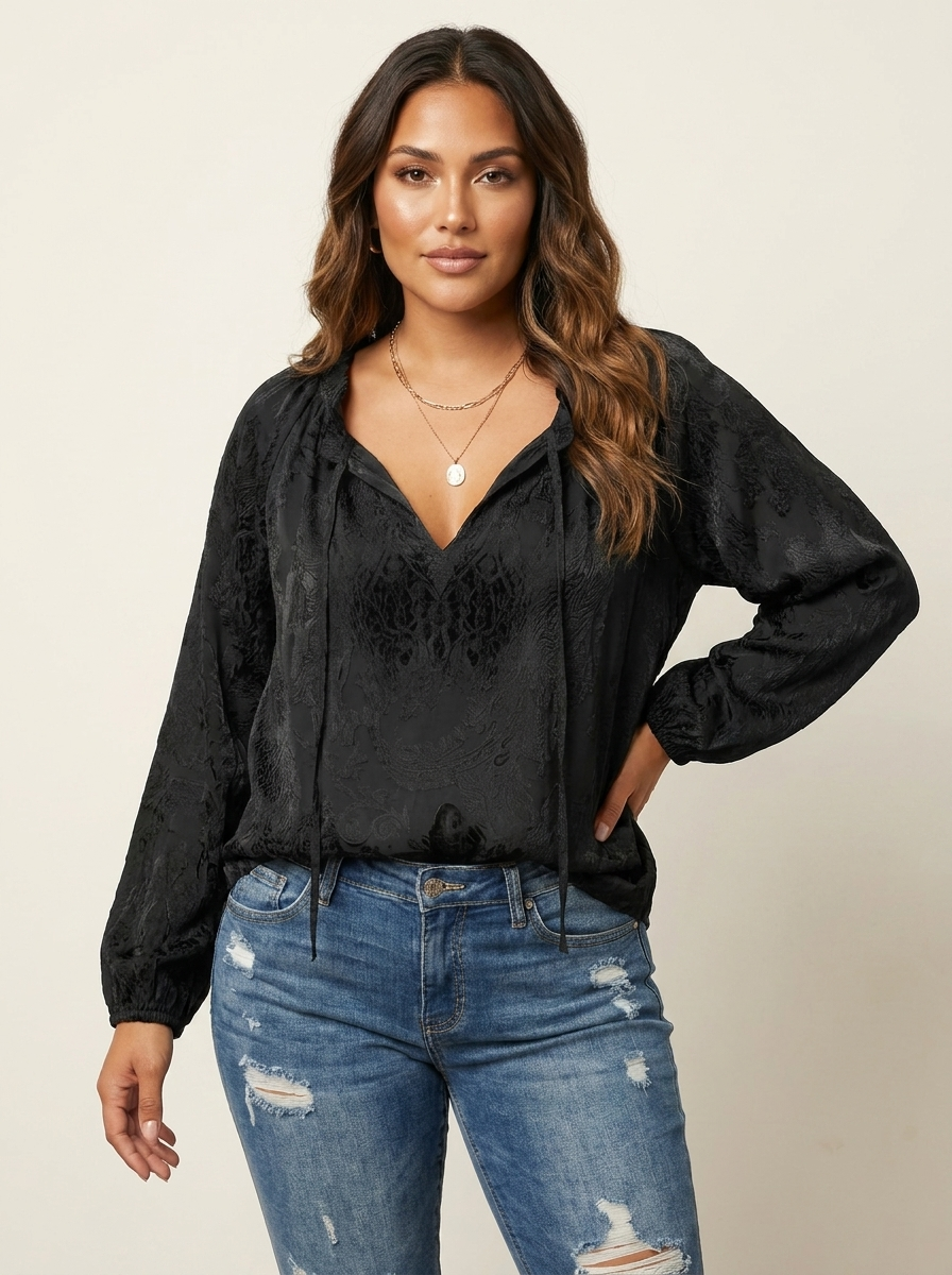 Blouse Dentelle | Bohème, Aérée | Top Romantique Femme