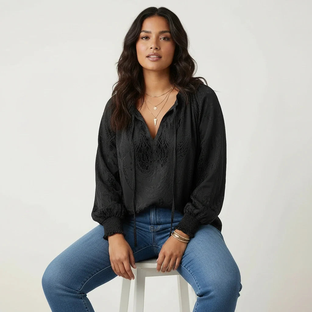 Blouse Dentelle | Bohème, Aérée | Top Romantique Femme