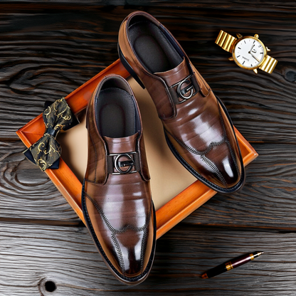 Chaussures habillées cuir homme | Confection artisanale | Noir, Marron