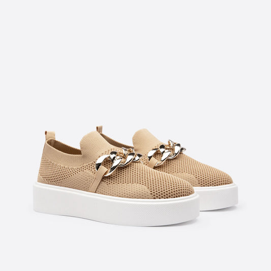 Gema | Chaussures de mode en chaîne métallique-CHAUSSURES ORTHOPÉDIQUES-PARIS FEMME
