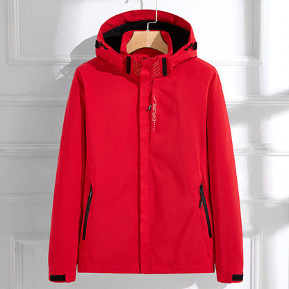 Veste de pluie femme | Imperméable, légère | Avec capuche