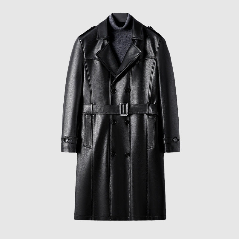 Veste Longue Classique Homme - Élégance Intemporelle - Confort Optimal