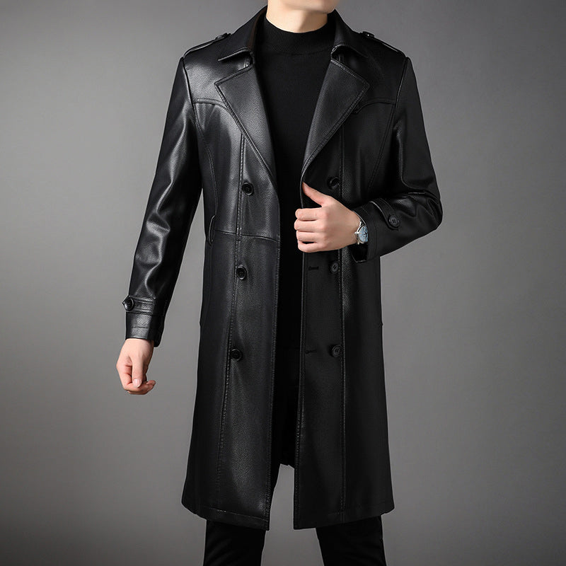 Veste Longue Classique Homme - Élégance Intemporelle - Confort Optimal
