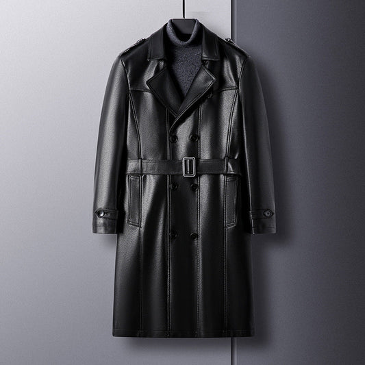 Veste Longue Classique Homme - Élégance Intemporelle - Confort Optimal