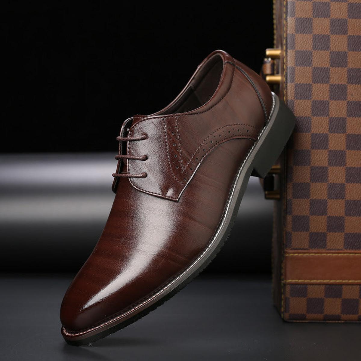 Chaussures formelles pour hommes | Cuir, lacets, noir