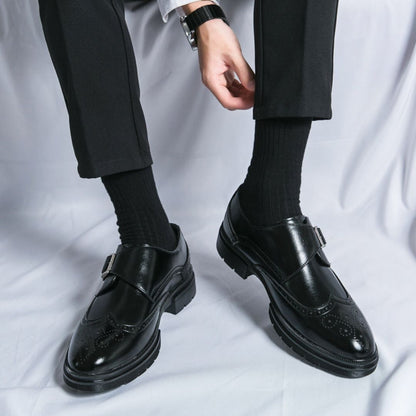 Chaussures Habillées Homme | Monk Strap Cuir, Noir et Marron