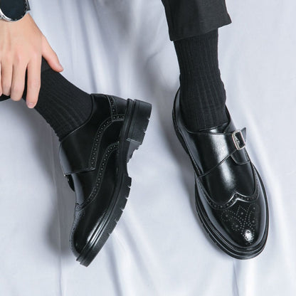 Chaussures Habillées Homme | Monk Strap Cuir, Noir et Marron