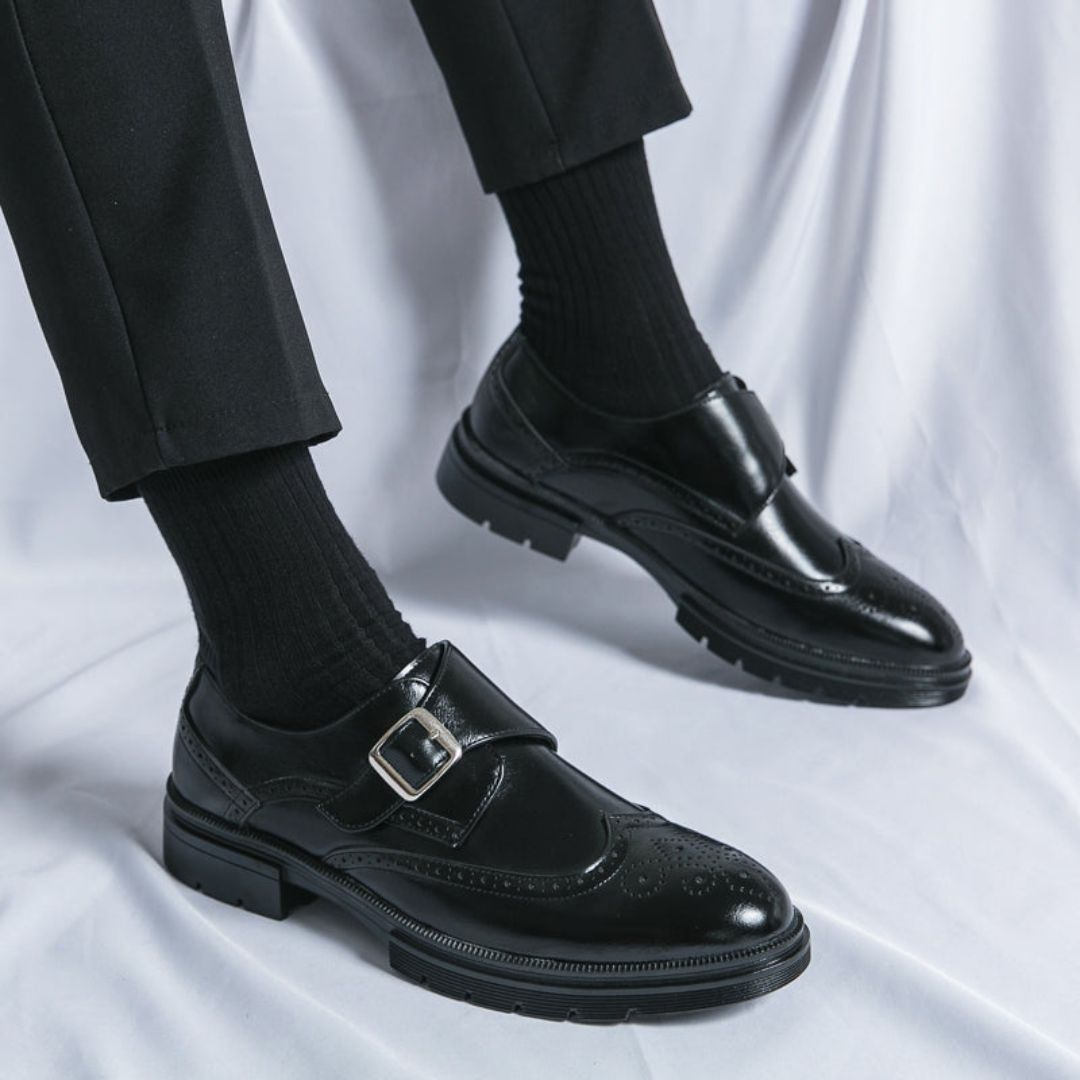 Chaussures Habillées Homme | Monk Strap Cuir, Noir et Marron