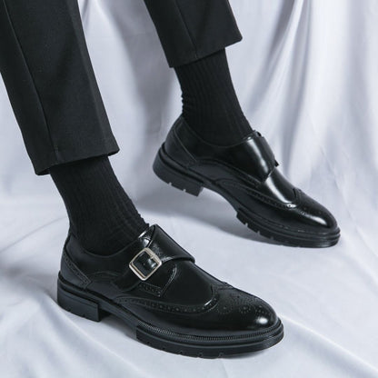 Chaussures Habillées Homme | Monk Strap Cuir, Noir et Marron