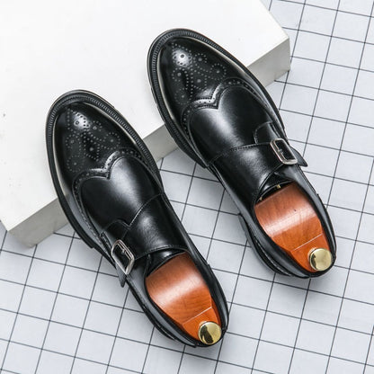 Chaussures Habillées Homme | Monk Strap Cuir, Noir et Marron