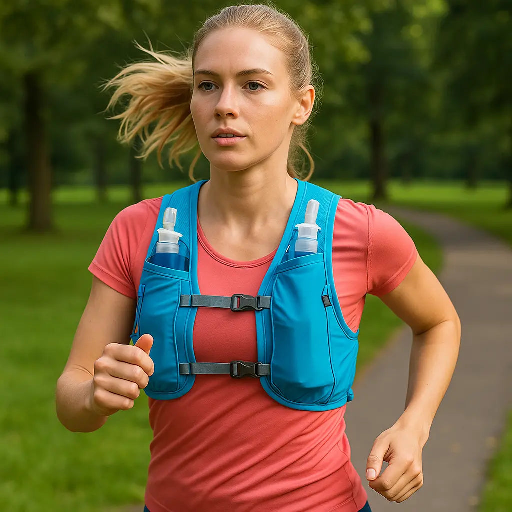 אפודת הידרציה לריצת שטח אולטרה-קלה 2L יוניסקס