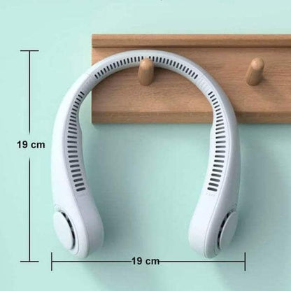 Ventilateur de Cou Sans Fil 360° Portable Silencieux