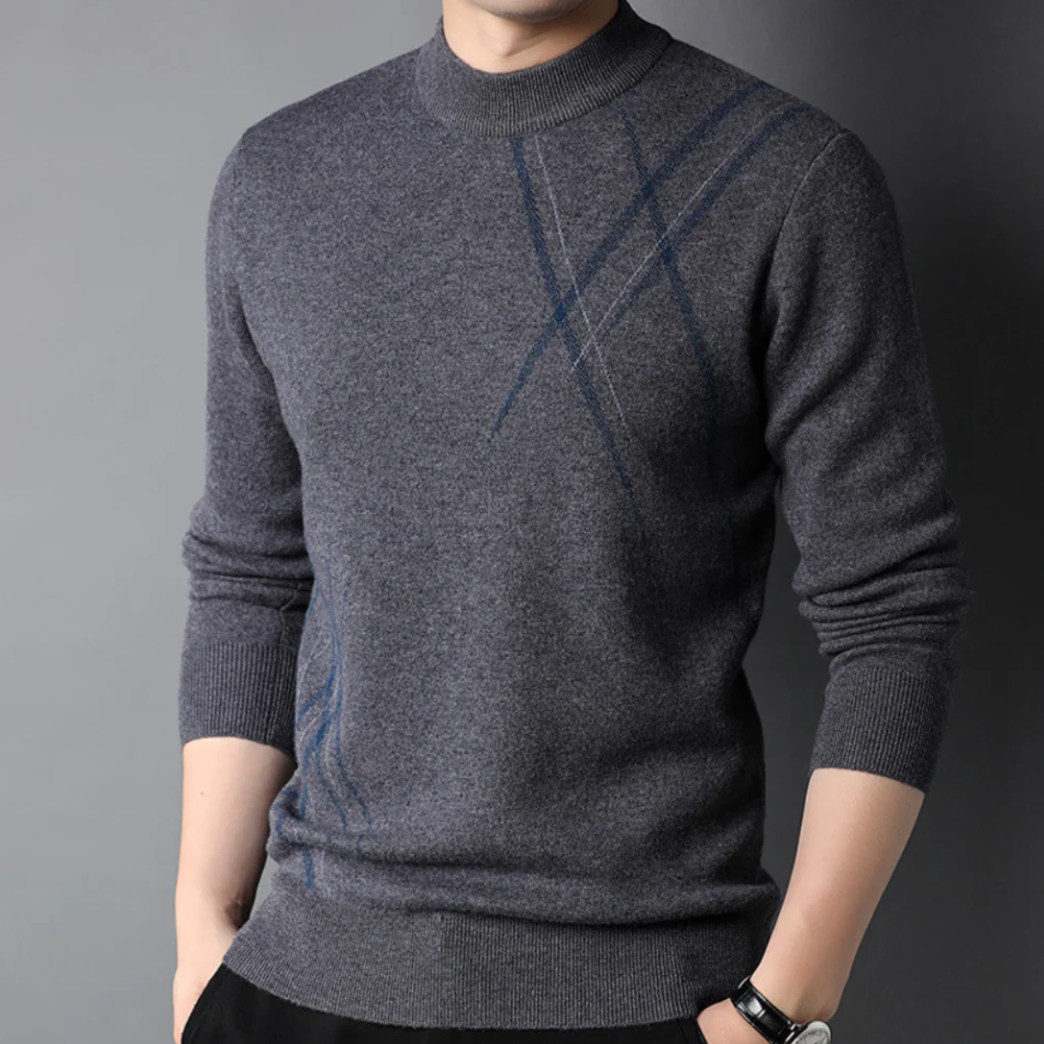 Pull homme col rond - haute qualité - stylé