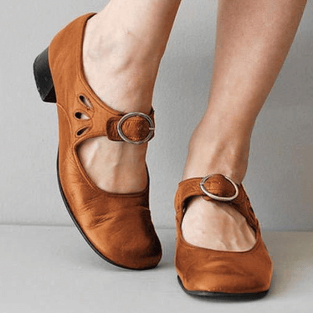 Escarpins Femme | Bride Ajustable, Talon Confort | Style Mary Jane