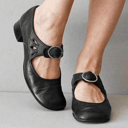 Escarpins Femme | Bride Ajustable, Talon Confort | Style Mary Jane