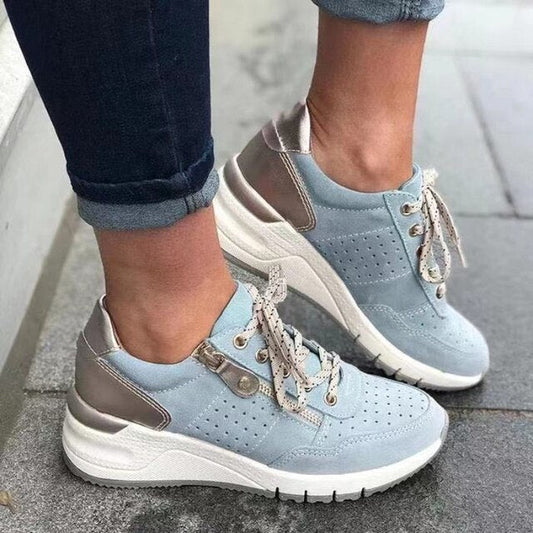 Nyah - Baskets Orthopédiques - Talon Compensé Confort-Chaussures-PARIS FEMME