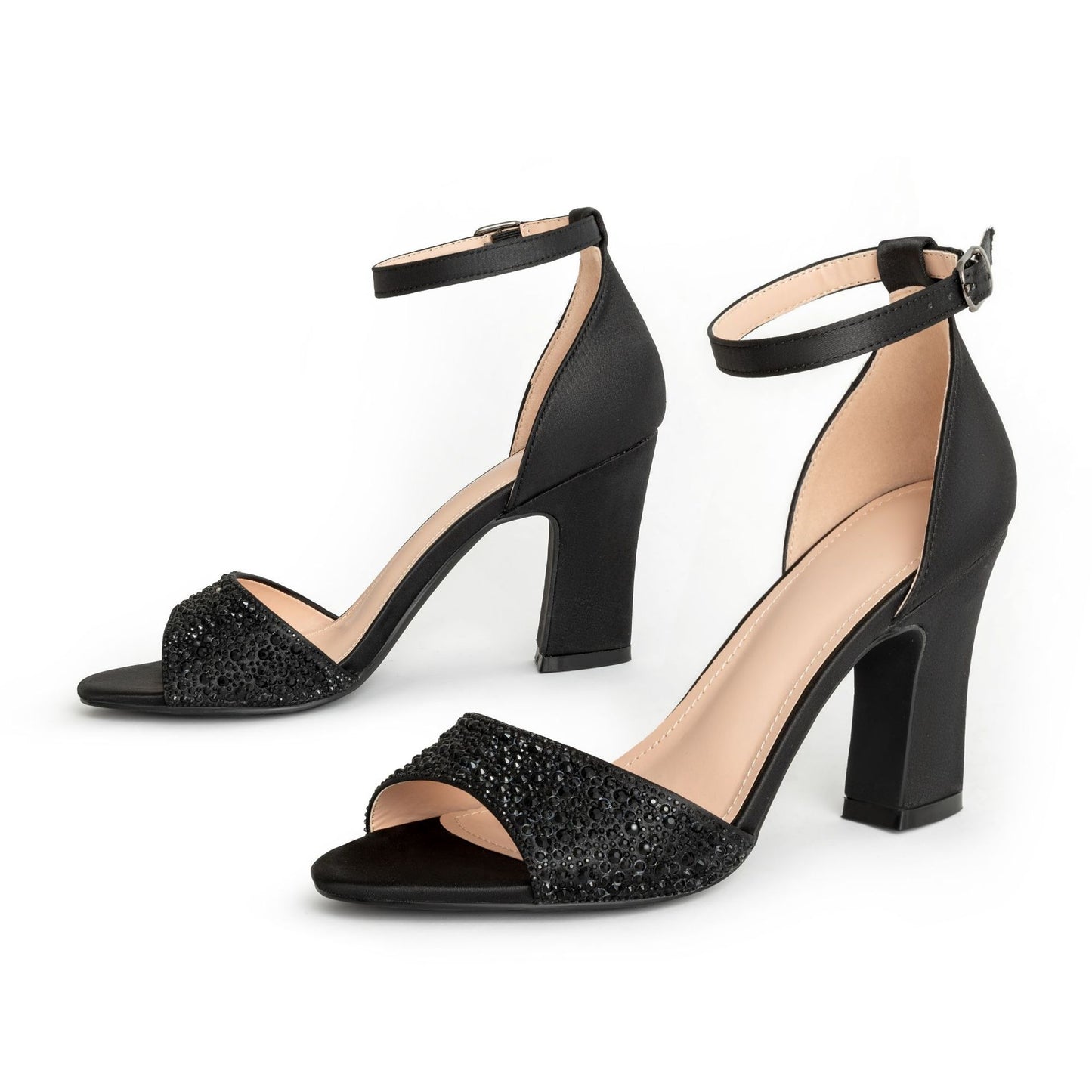Sandales à talons femme | Été, paillettes, talon large