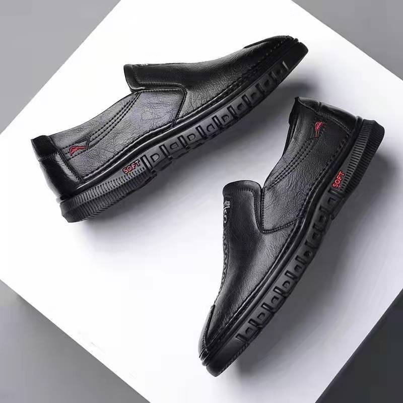 Mocassins cuir homme | Semelle antidérapante, doublure souple