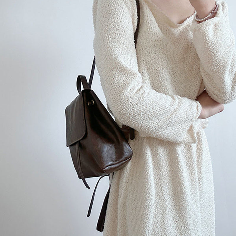 Sac à Dos | Style Rétro Vintage Compact Pratique
