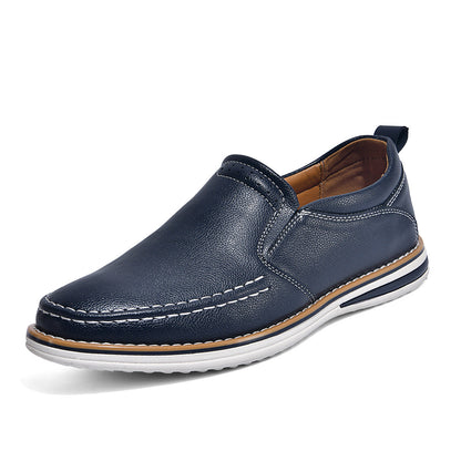Mocassins Cuir Homme | Confort Souple | Noir, Marron, Bleu