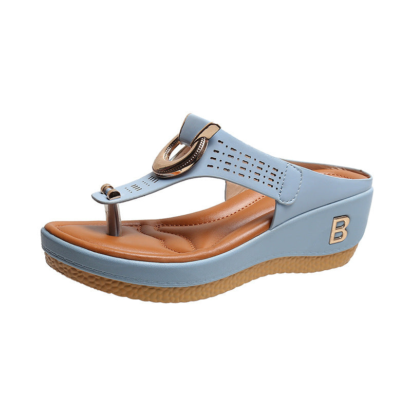 Sandales Compensées pour Femmes | Élégantes, Confortables | Design Chic