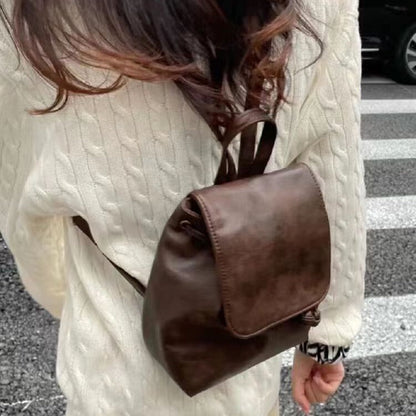 Sac à Dos | Style Rétro Vintage Compact Pratique