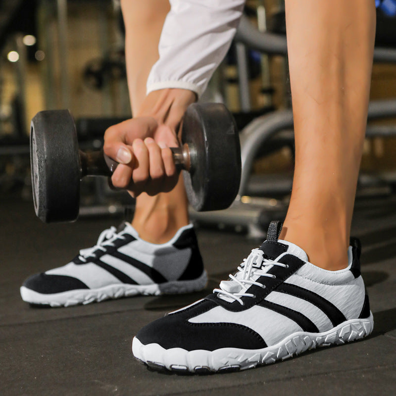Chaussures pieds nus homme embout large polyvalentes sport randonnée