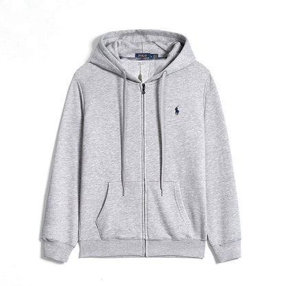 Sweat-shirt homme | Fermeture éclair, plusieurs couleurs | Coupe décontractée