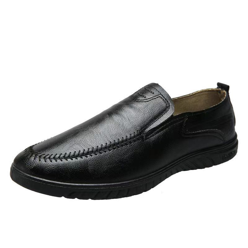 Mocassins cuir hommes | Noir, marron | Confort