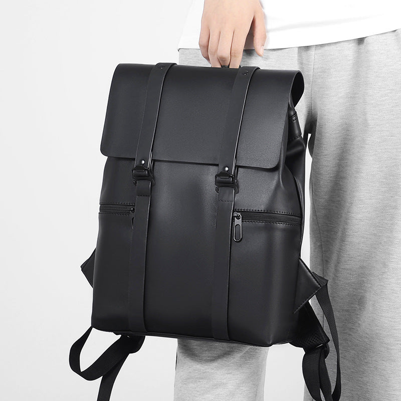 Sac à dos pour cahiers professionnel | Léger, spacieux | Noir et Beige