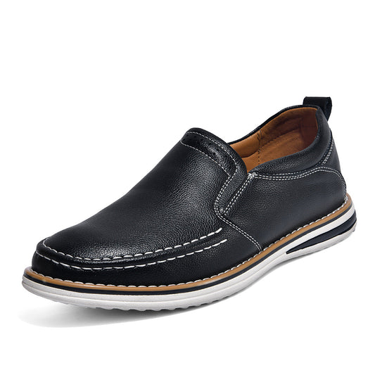 Mocassins Cuir Homme | Confort Souple | Noir, Marron, Bleu