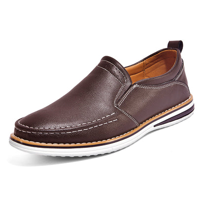 Mocassins Cuir Homme | Confort Souple | Noir, Marron, Bleu