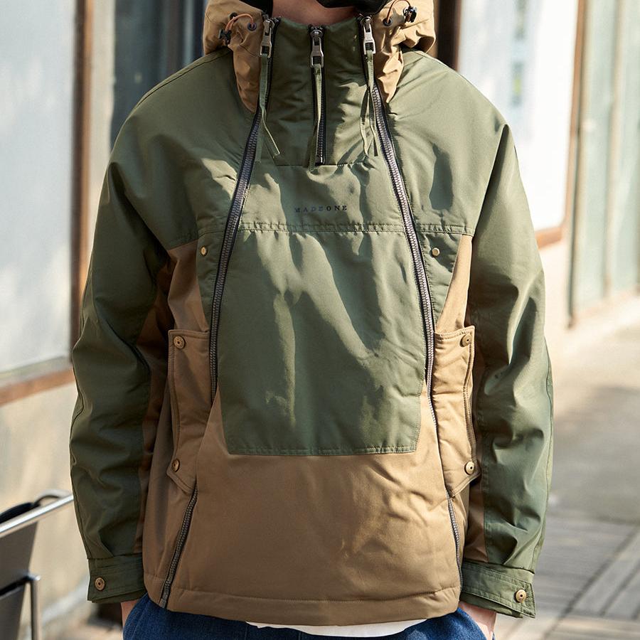 Veste de Pluie Techwear | Colorée, Résistante à l'Eau