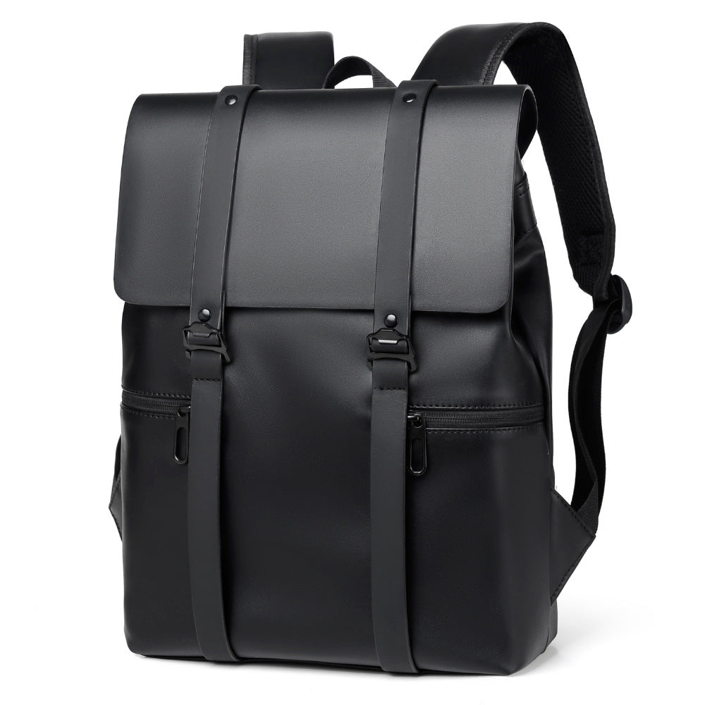 Sac à dos pour cahiers professionnel | Léger, spacieux | Noir et Beige