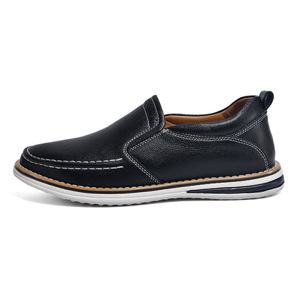 Mocassins Cuir Homme | Confort Souple | Noir, Marron, Bleu