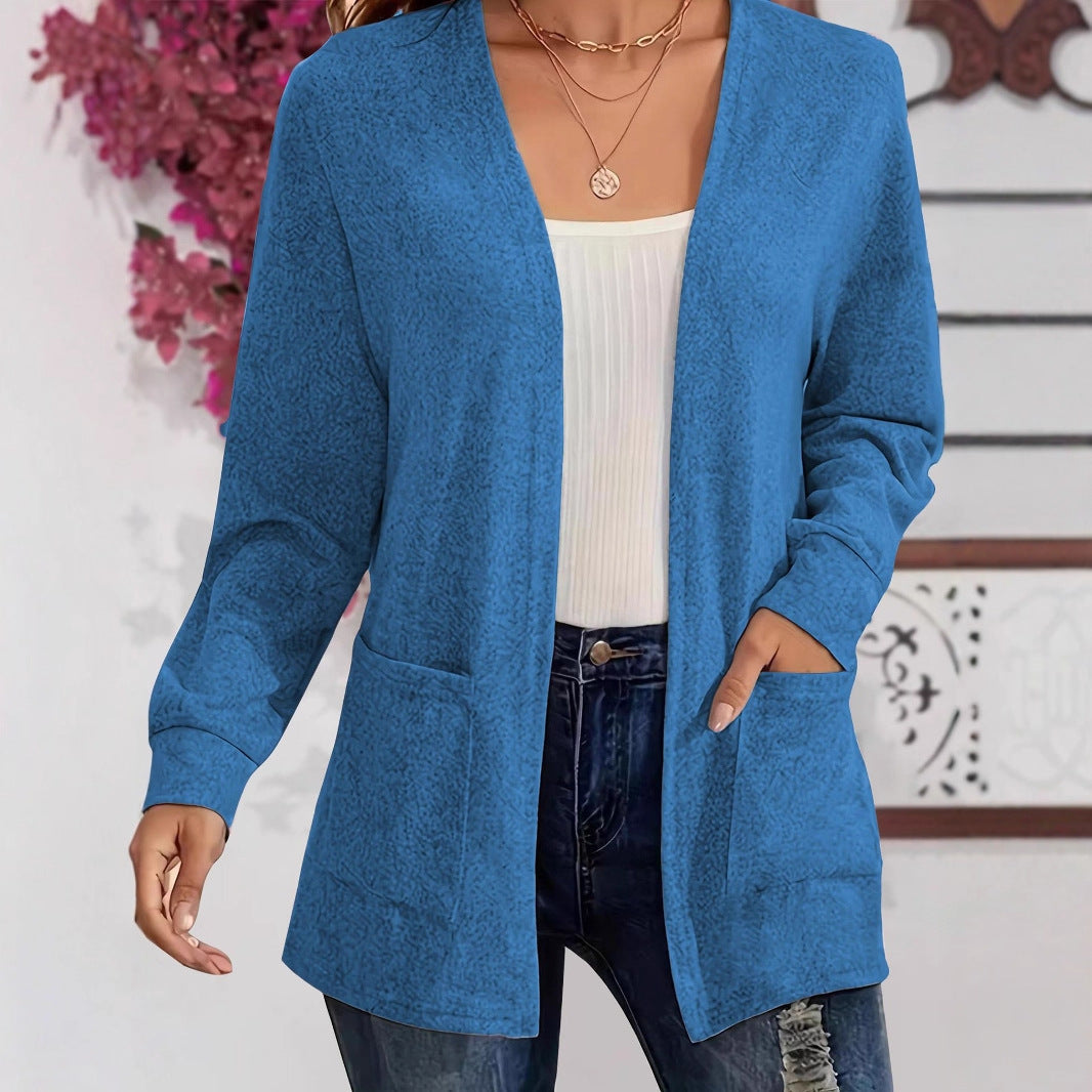 Cardigan femme | manches longues, grandes tailles | automne