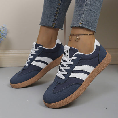 Baskets Femme | Design Sport avec Amorti | Vert, Noir, Bleu