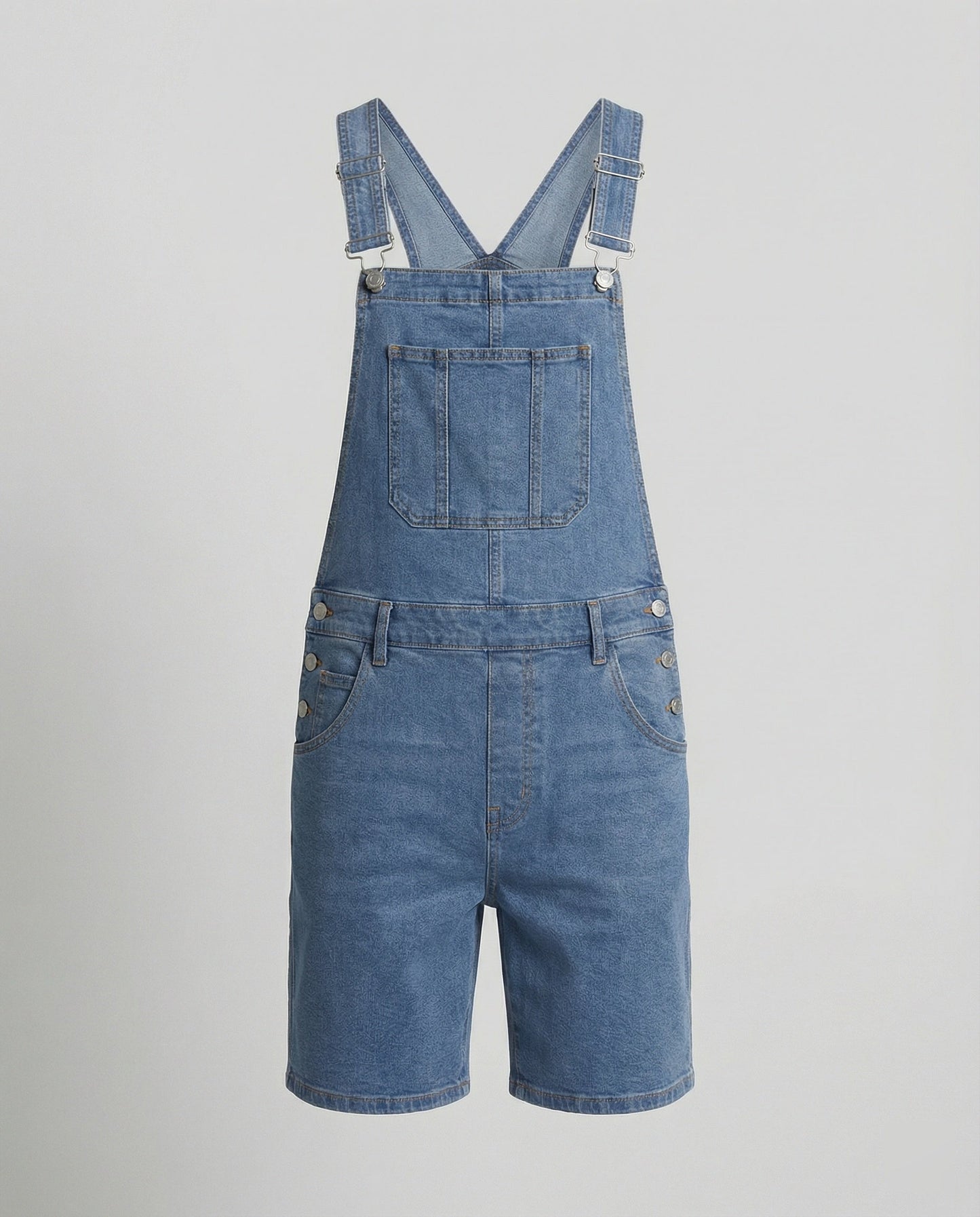 Bermuda Homme Denim à Bretelles | Poches, Été Décontracté