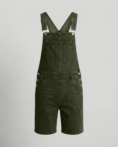 Bermuda Homme Denim à Bretelles | Poches, Été Décontracté