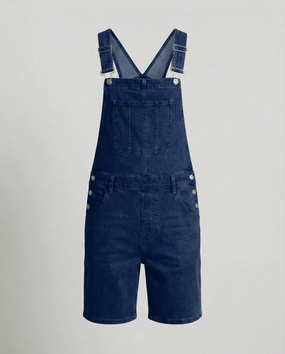Bermuda Homme Denim à Bretelles | Poches, Été Décontracté