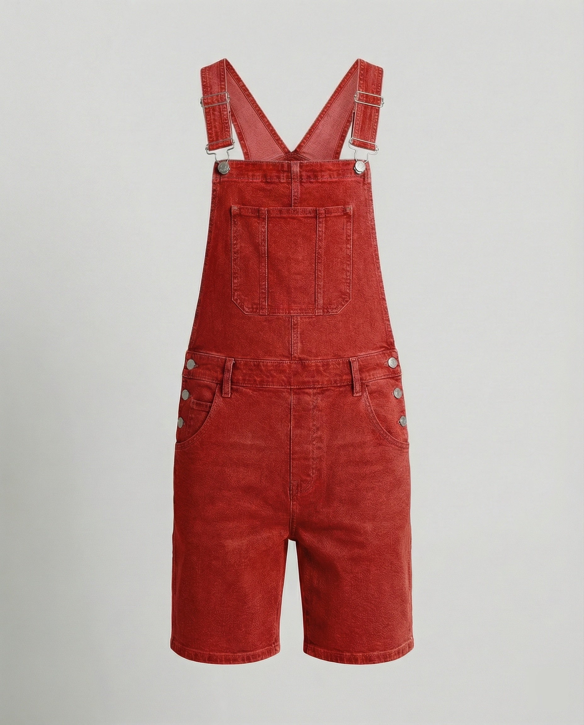 Bermuda Homme Denim à Bretelles | Poches, Été Décontracté
