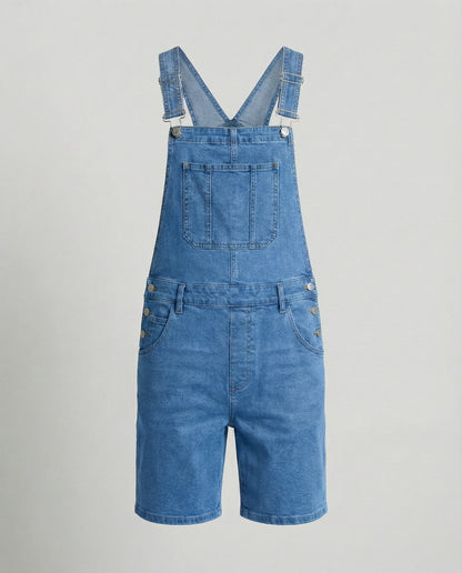 Bermuda Homme Denim à Bretelles | Poches, Été Décontracté